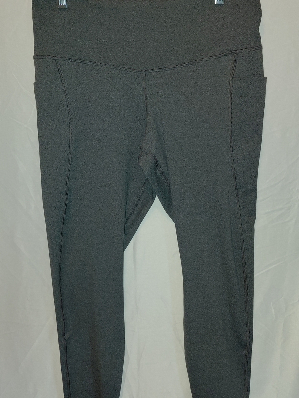 Women's High-Waist Pocket Leggings — Dark Gray #2420
